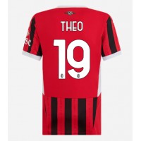 AC Milan Theo Hernandez #19 Fußballbekleidung Heimtrikot Damen 2024-25 Kurzarm